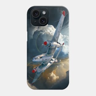 P-38 Lighting based on Major Richard Bong plane Phone Case