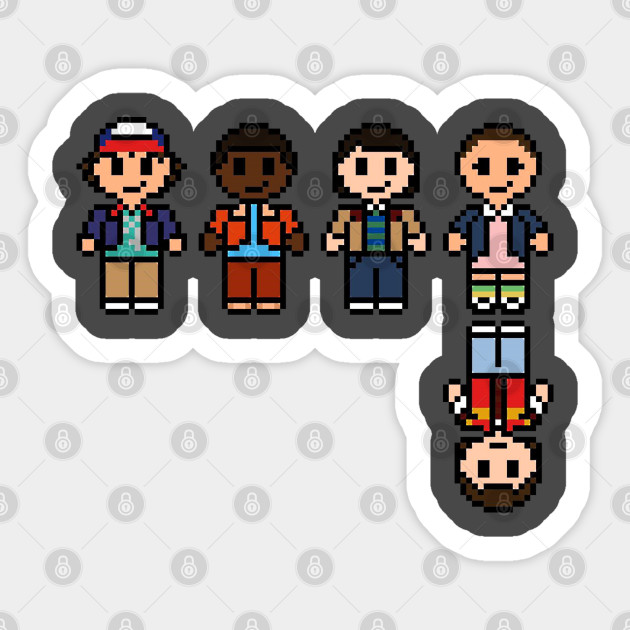 Should I Stay Or Should I Go Stranger Things Sticker Teepublic Au