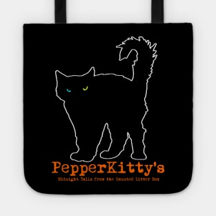 Pepper Kitty's midnight Tote