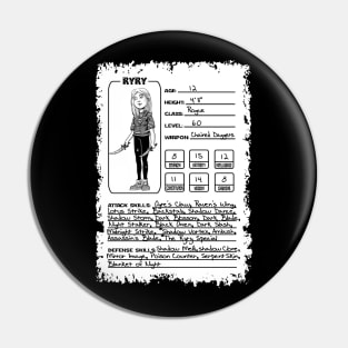 Ryry's Character Sheet Pin