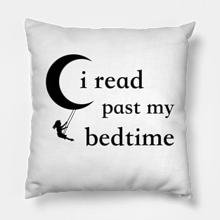 I Read Past My Bedtime Pillow