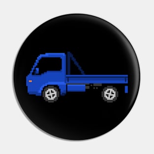 Kei Truck Pixelart Pin