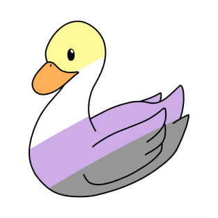 Pastel Nonbinary Duck T-Shirt