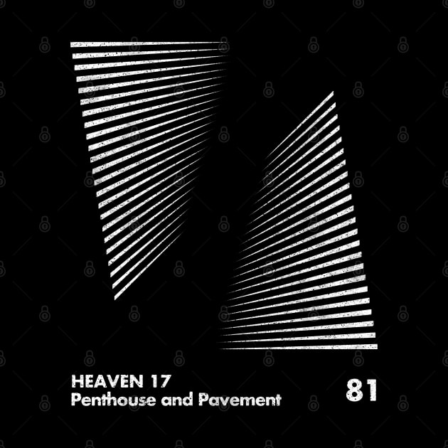 Heaven 17 / Minimal Graphic Design Tribute Art by saudade