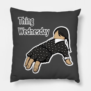 Thing Wednesday Pillow