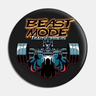 Beast Mode Transformers Pin