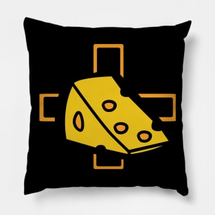 Funny Cheese-us - Jesus Pun Wordplay - Religion Pillow