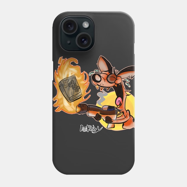 Sick Burn! Phone Case by D.J. Berry