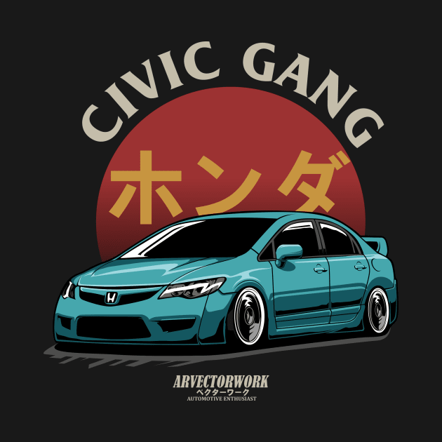 honda civic fd by rclndsgn