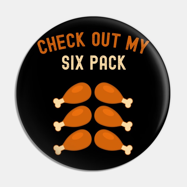 Check Out My Six 6 Pack Pin by Swagmart