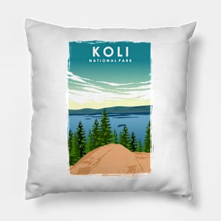 Koli National Park Finland Pillow