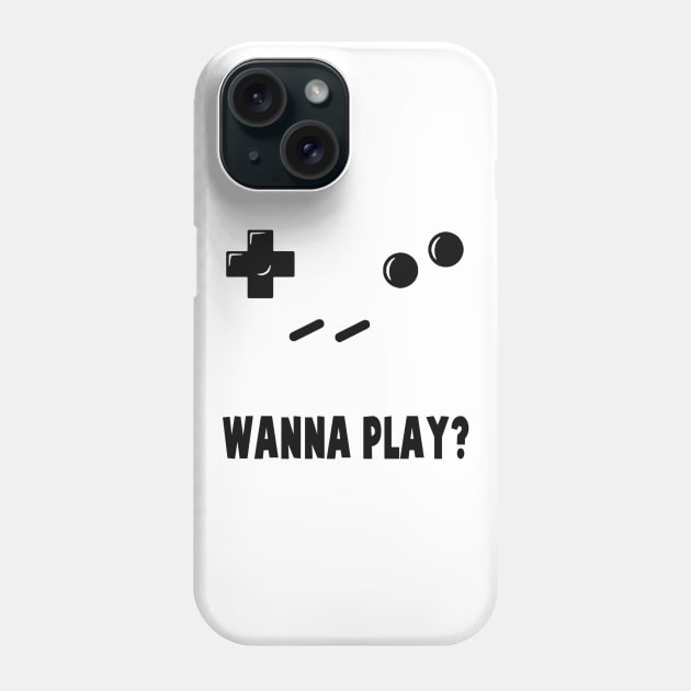 WANNA PLAY? Phone Case by BobbyG