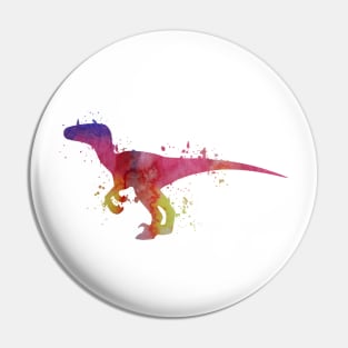 Velociraptor Pin