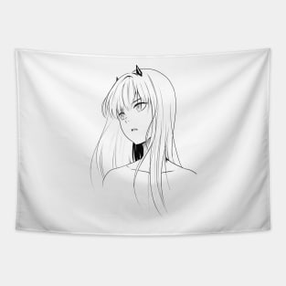 ZERO TWO Manga, darling in the franx manga Tapestry