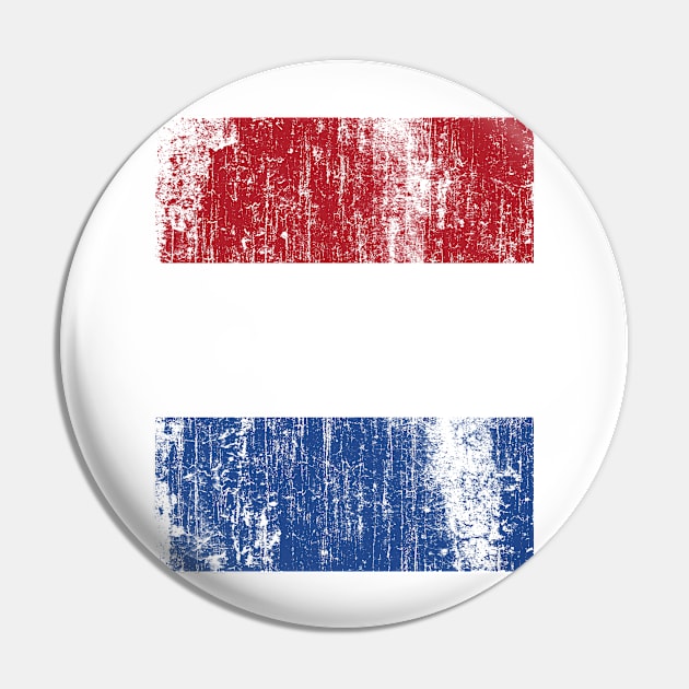 Distressed Netherlands Flag Pin by Eric03091978