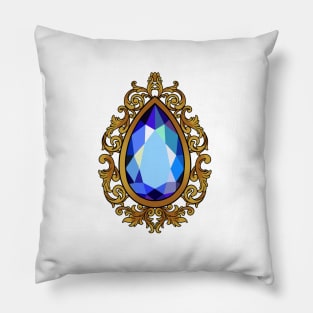 Ornate gemstone Pillow