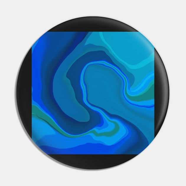 Abstract blue irregular shapes Pin by CreaKat