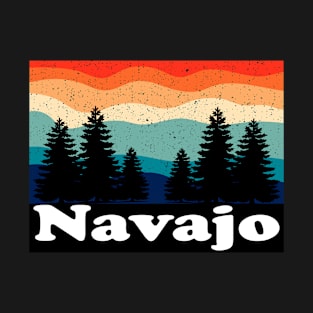 Vintage Navajo Colorado Forest Camping T-Shirt