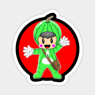 watermelon lover Magnet