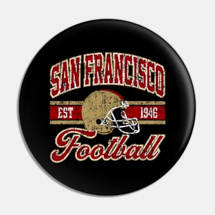 Vintage Style 49ers San Francisco Football Pin