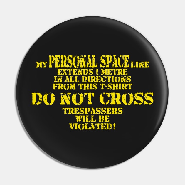 Personal space Pin by blackiguana