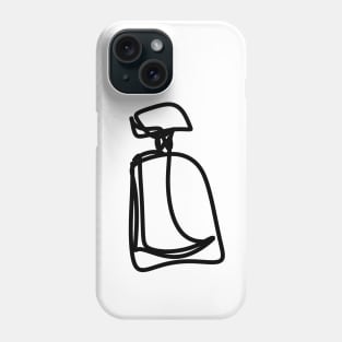 Minimalistic Perfume Bottle Line Art Phone Case