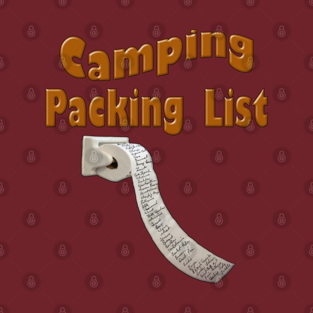 Camping Packing List by DougB