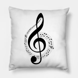 Funny Music Design Pillow