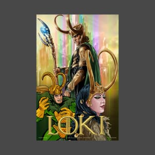 Loki Variants Illustration T-Shirt