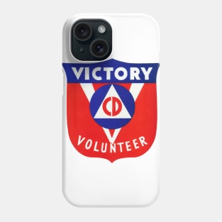 WWII US Civil Defense Phone Case