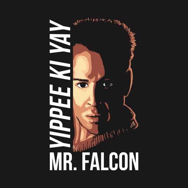 Yippee Ki Yay Mister Falcon Die Hard 2 Long Sleeve TShirt TeePublic