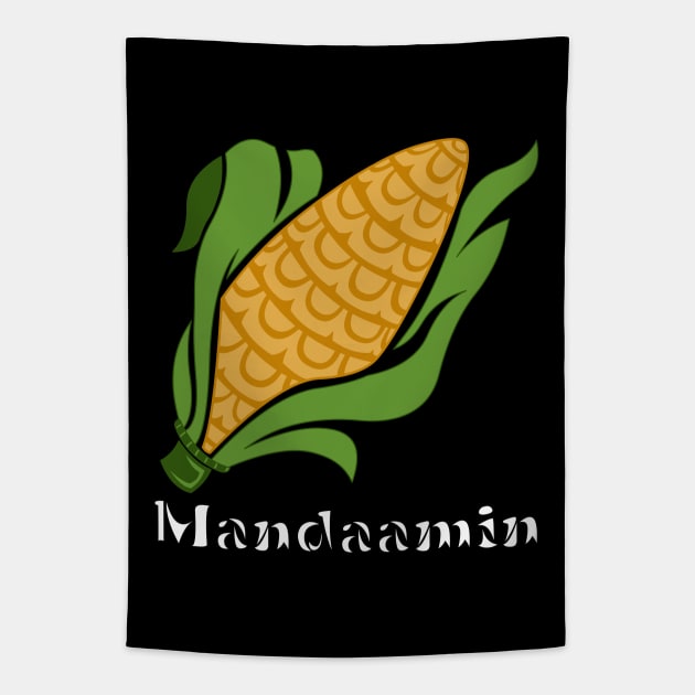 Corn (Mandaamin) Tapestry by KendraHowland.Art.Scroll