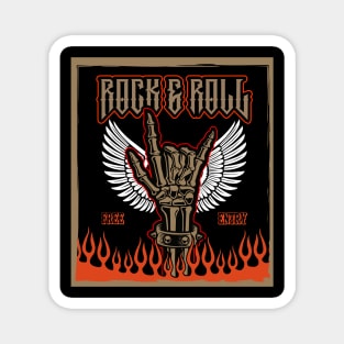 Rock & Roll Vintage Magnet