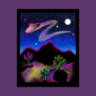 UFO Desert Party T-Shirt