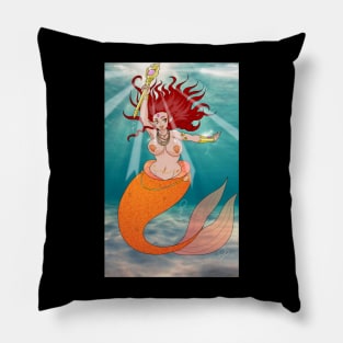 Mermaid Sorceress Pillow