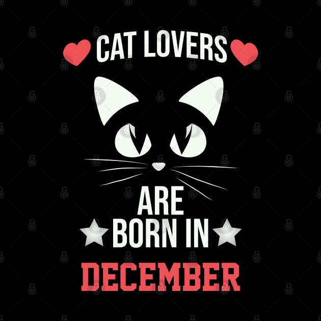 cat lovers are born in december by Ericokore