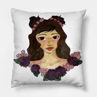 Seasonal Flower Girls- Spring Pillow