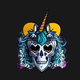 unicorn skull T-Shirt