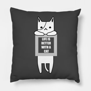 funny cats quotes t-shirts 2022 Pillow