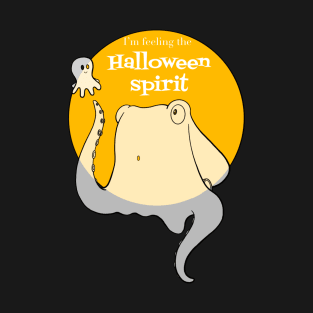 Halloween Octopus Ghost Spirit T-Shirt