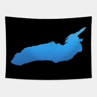 Lake Ontario Great Lakes Outline Tapestry