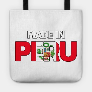 Peru - Flag (Made in) _016 Tote