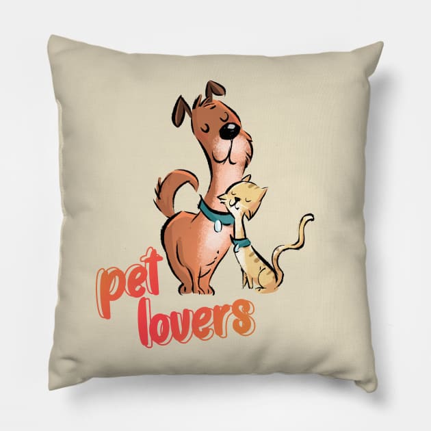 Pet lovers Pillow by Dibustock