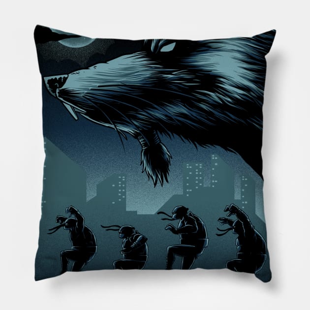 The Ninjutsu Master Pillow by studioyumie