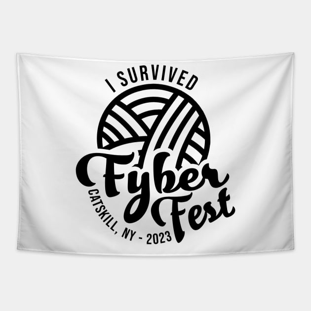 Fyber Fest - I Survive - 2023 Tapestry by GosokanKelambu