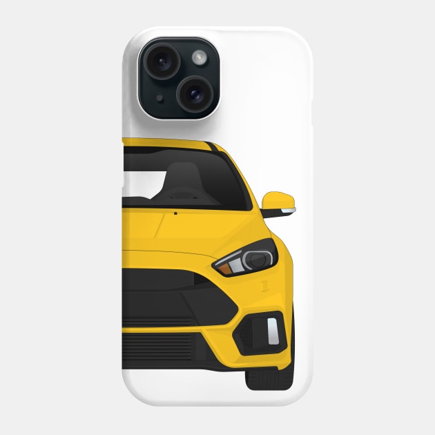 Focus RS Yellow Phone Case by VENZ0LIC