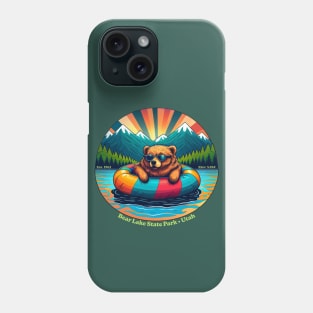 Bear Lake State Park, Utah, Animals Wearing Sunglasses Souvenir Phone Case