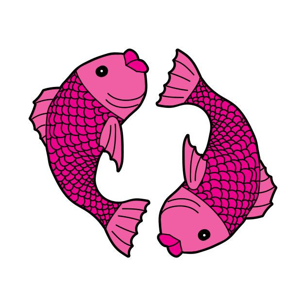 pretty pink fish by Cathalo
