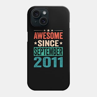 Born 12Th 12 Awesome September 2011 Phone Case