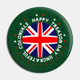 Happy Treason Day Pin